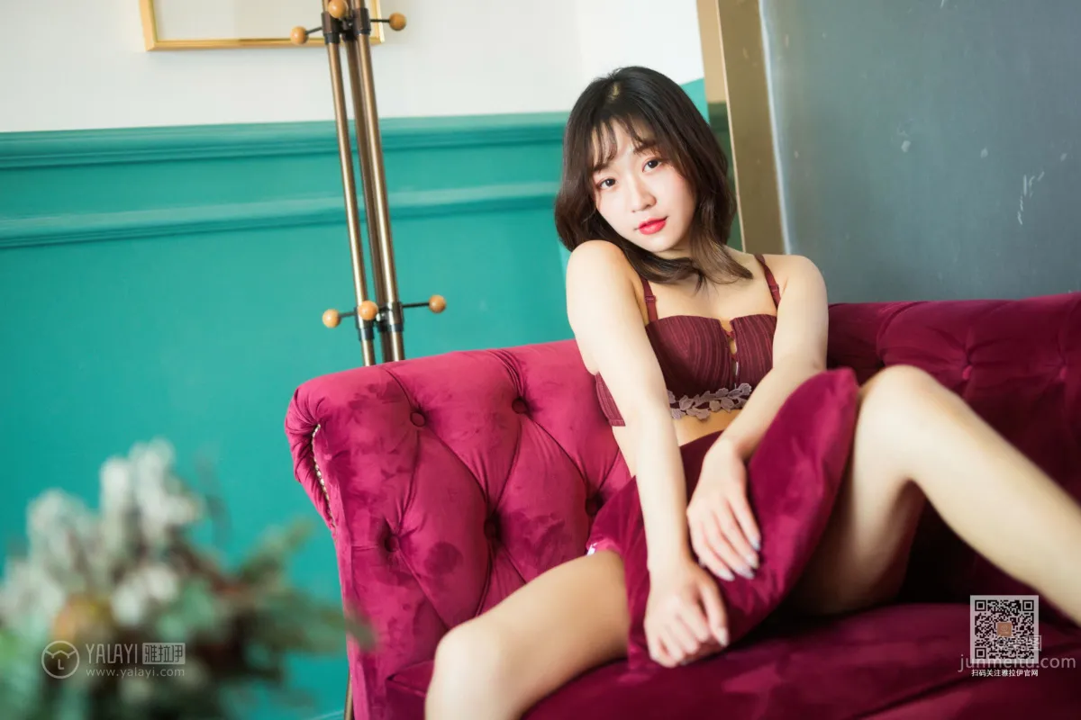[YALAYI雅拉伊] 2020.01.08 Vol.514 紫紅天鵝絨 小穎 37