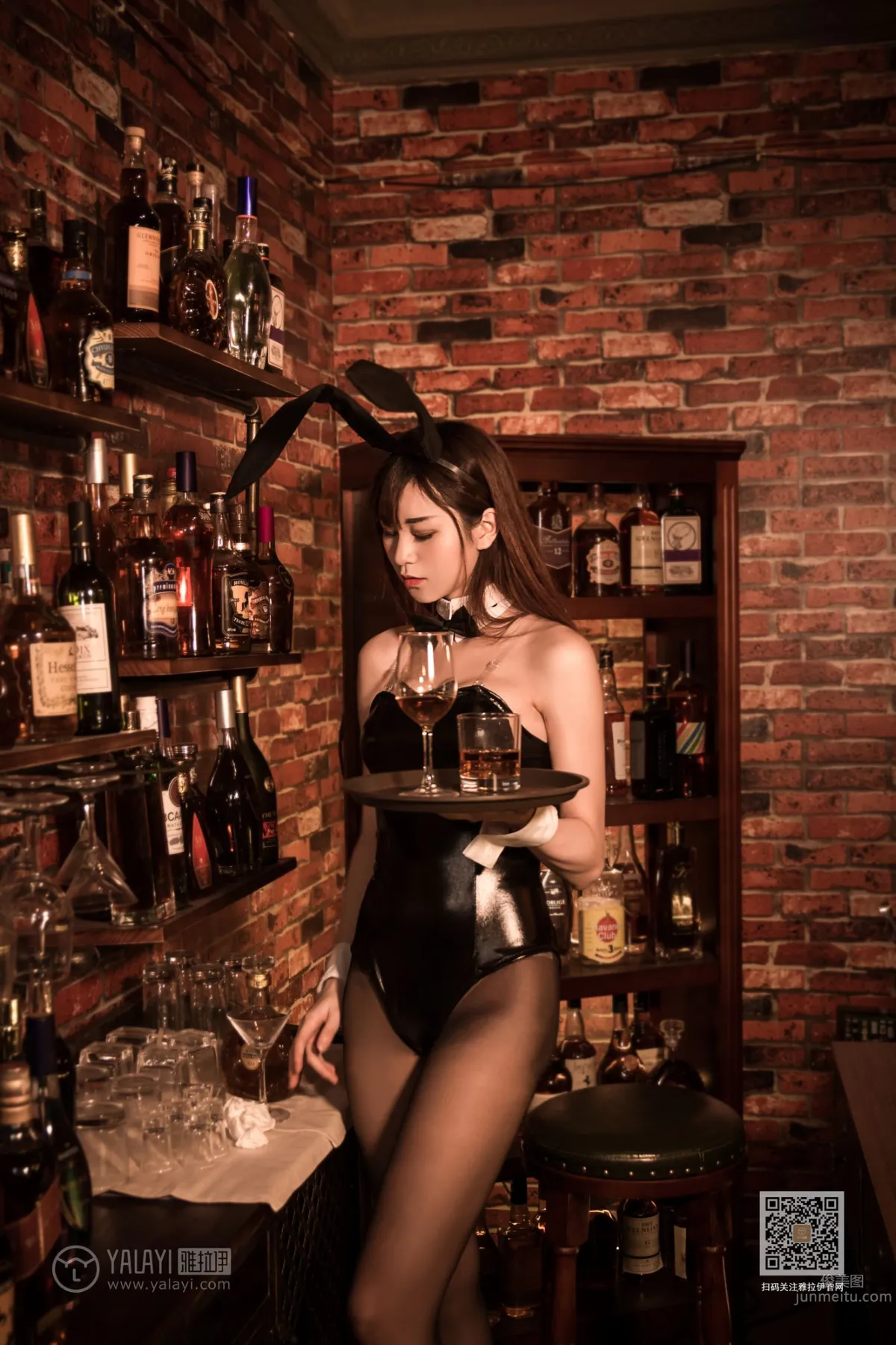 [YALAYI雅拉伊] 2020.02.03 Vol.533 酒吧兔女郎 陈若冰_17