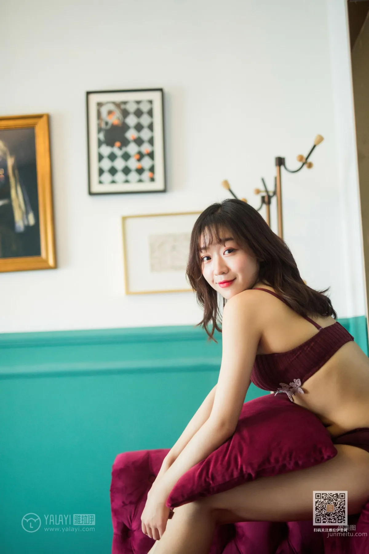 [YALAYI雅拉伊] 2020.01.08 Vol.514 紫紅天鵝絨 小穎 34