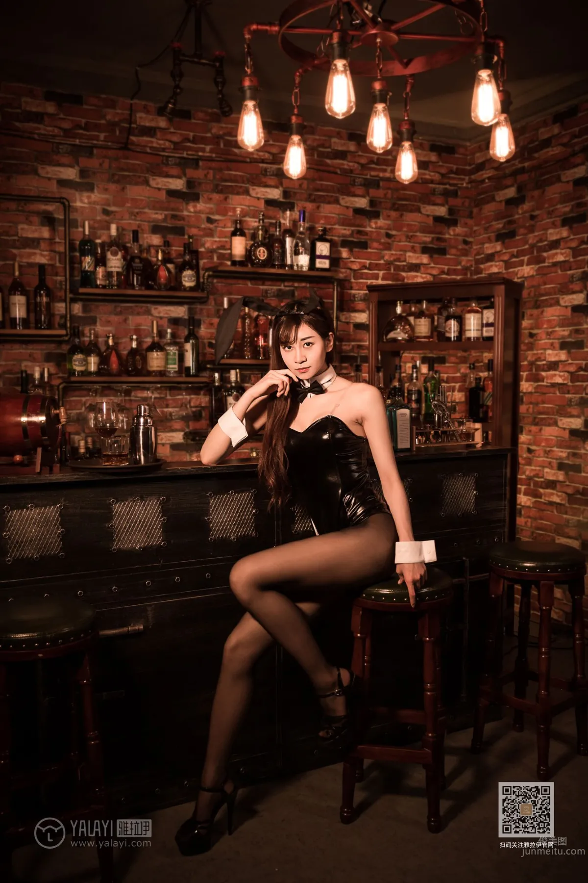 [YALAYI雅拉伊] 2020.02.03 Vol.533 酒吧兔女郎 陈若冰_35