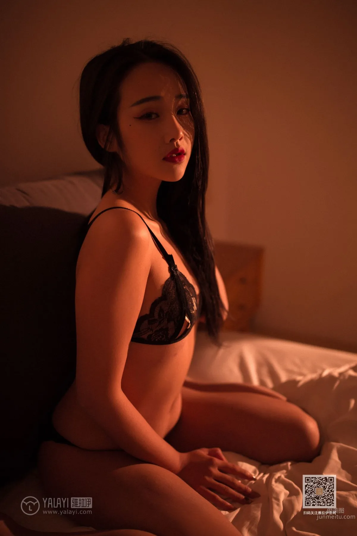 [YALAYI雅拉伊] 2020.01.16 Vol.522 黑色尤物 優優 28
