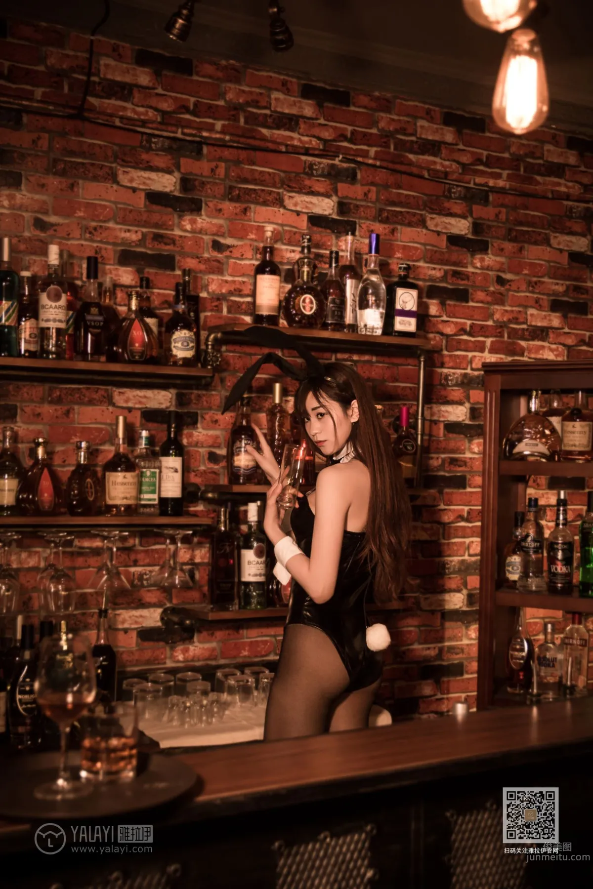 [YALAYI雅拉伊] 2020.02.03 Vol.533 酒吧兔女郎 陈若冰_7
