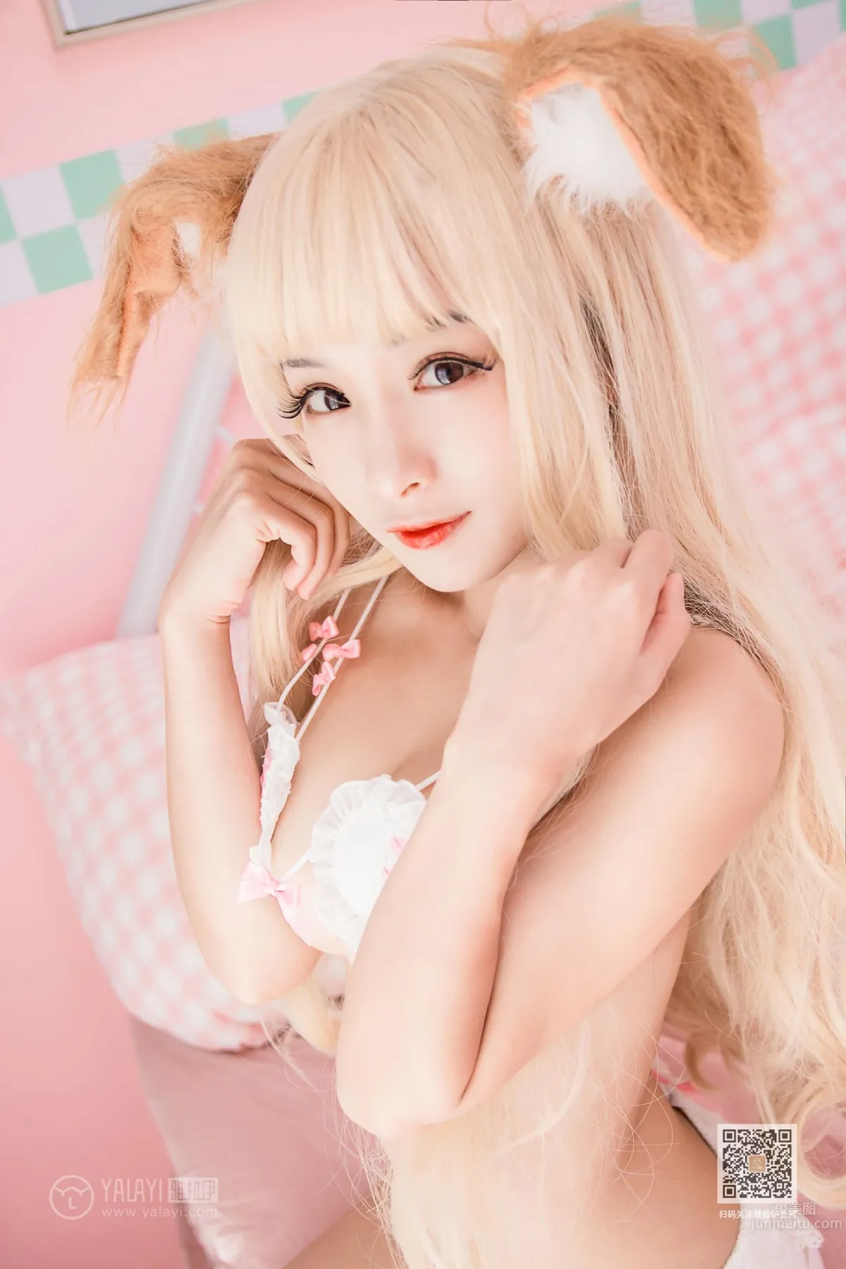 [YALAYI雅拉伊] 2019.12.21 Vol.497 白色比基尼 艾麗 39