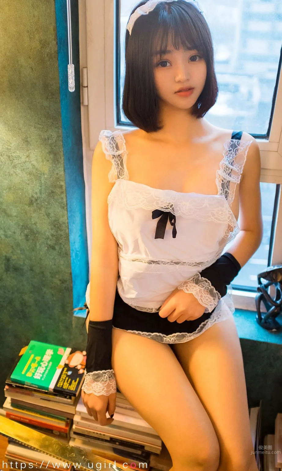 橘子的女仆裝 清新的小女孩 6