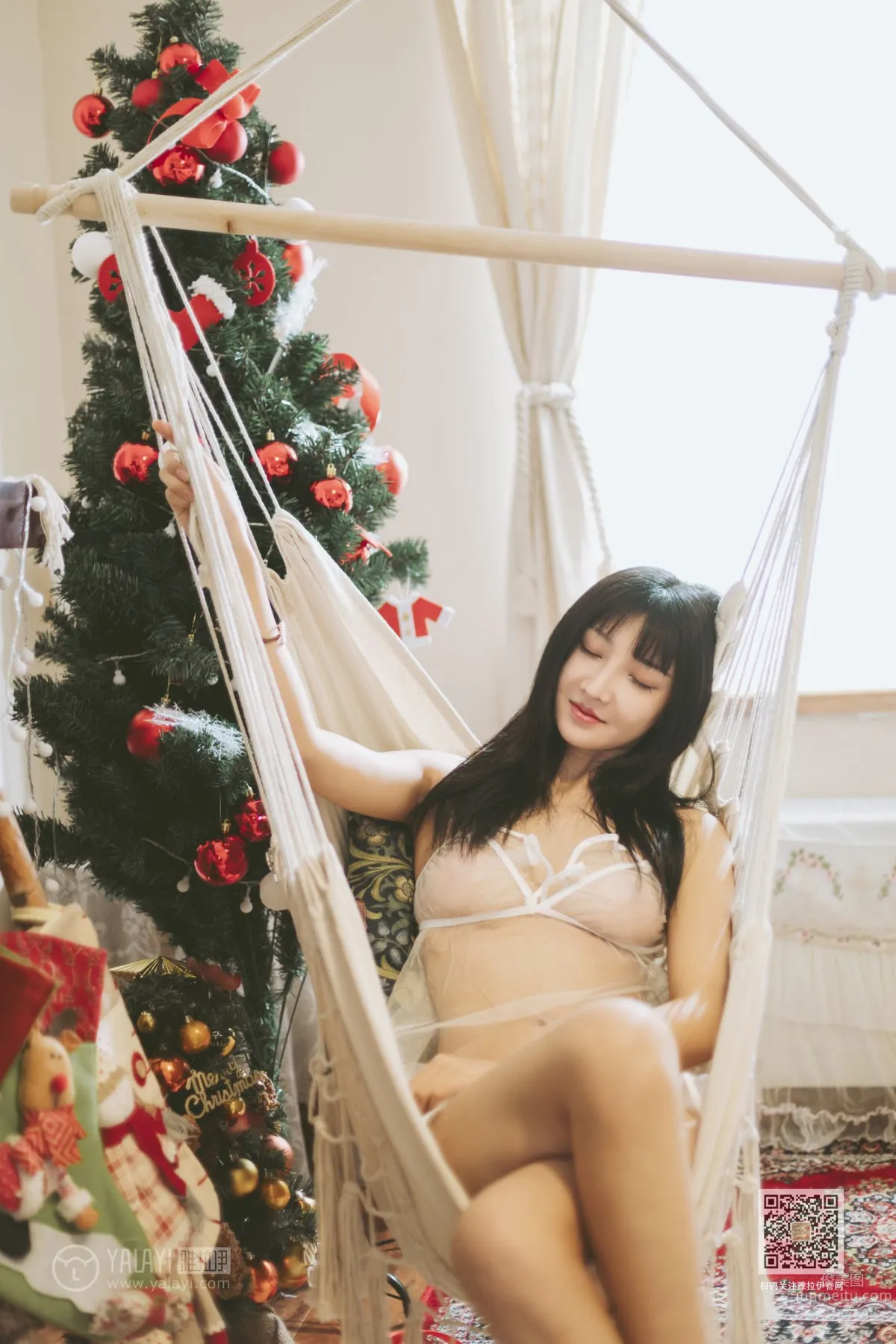 [YALAYI雅拉伊] 2019.12.13 No.489 肌衫透骨 韓熙 24