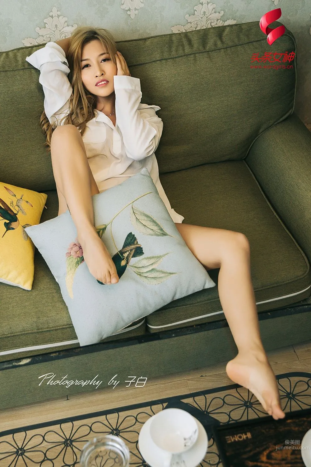 [TouTiao頭條女神] 2019-11-28 白衣勝雪 阿贊 8