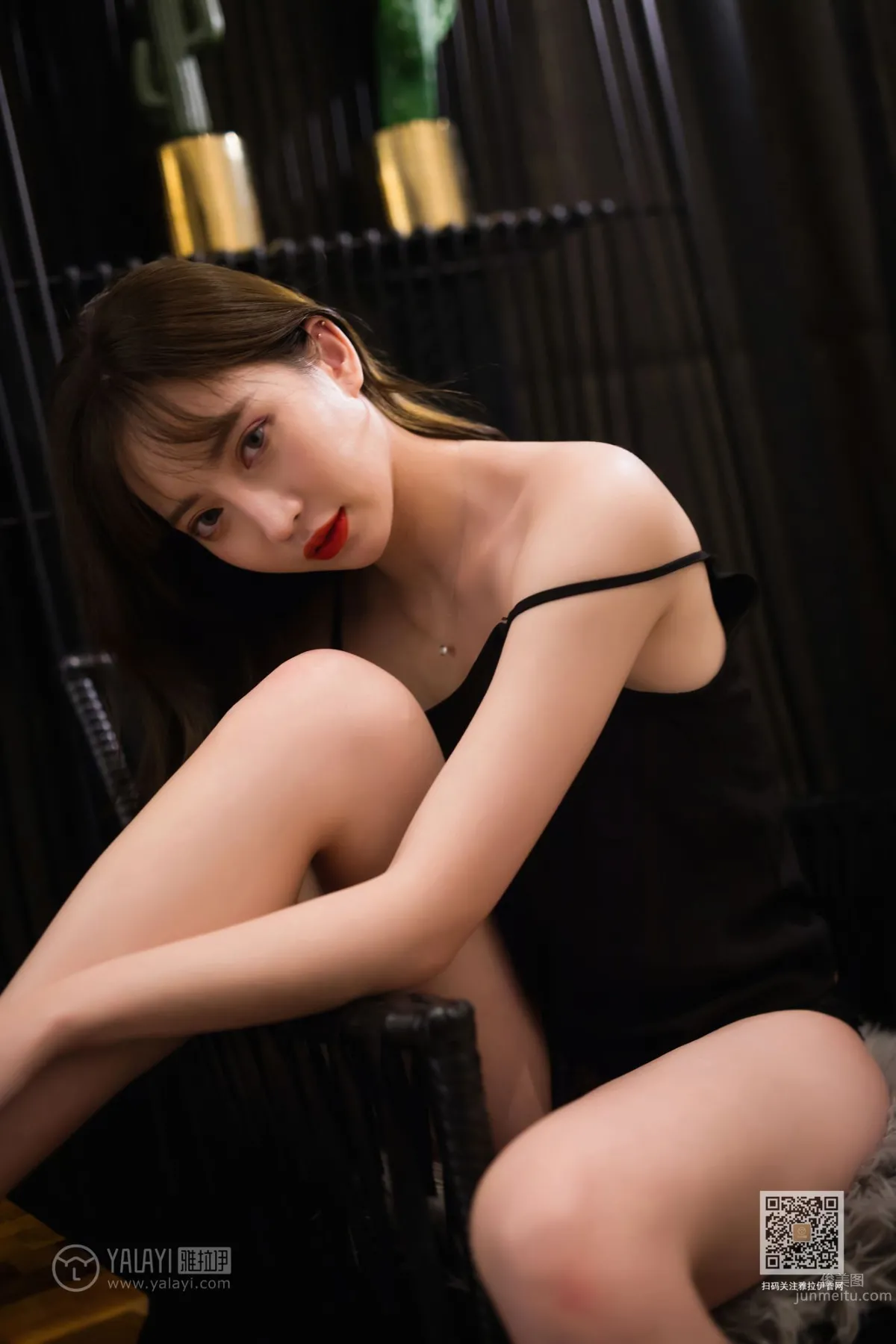 [YALAYI雅拉伊] 2019.12.01 Vol.477 小吊帶 白雪 24