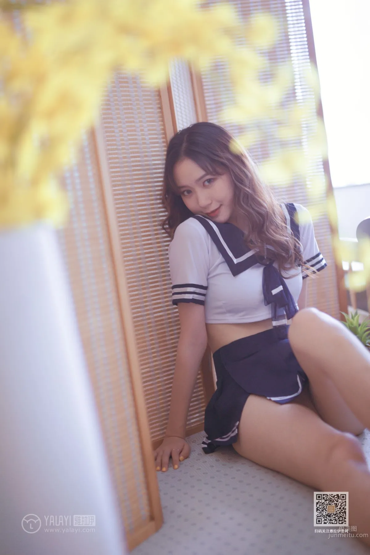 [YALAYI雅拉伊] 2019.10.23 No.438 美女與水手服 曉琳 19