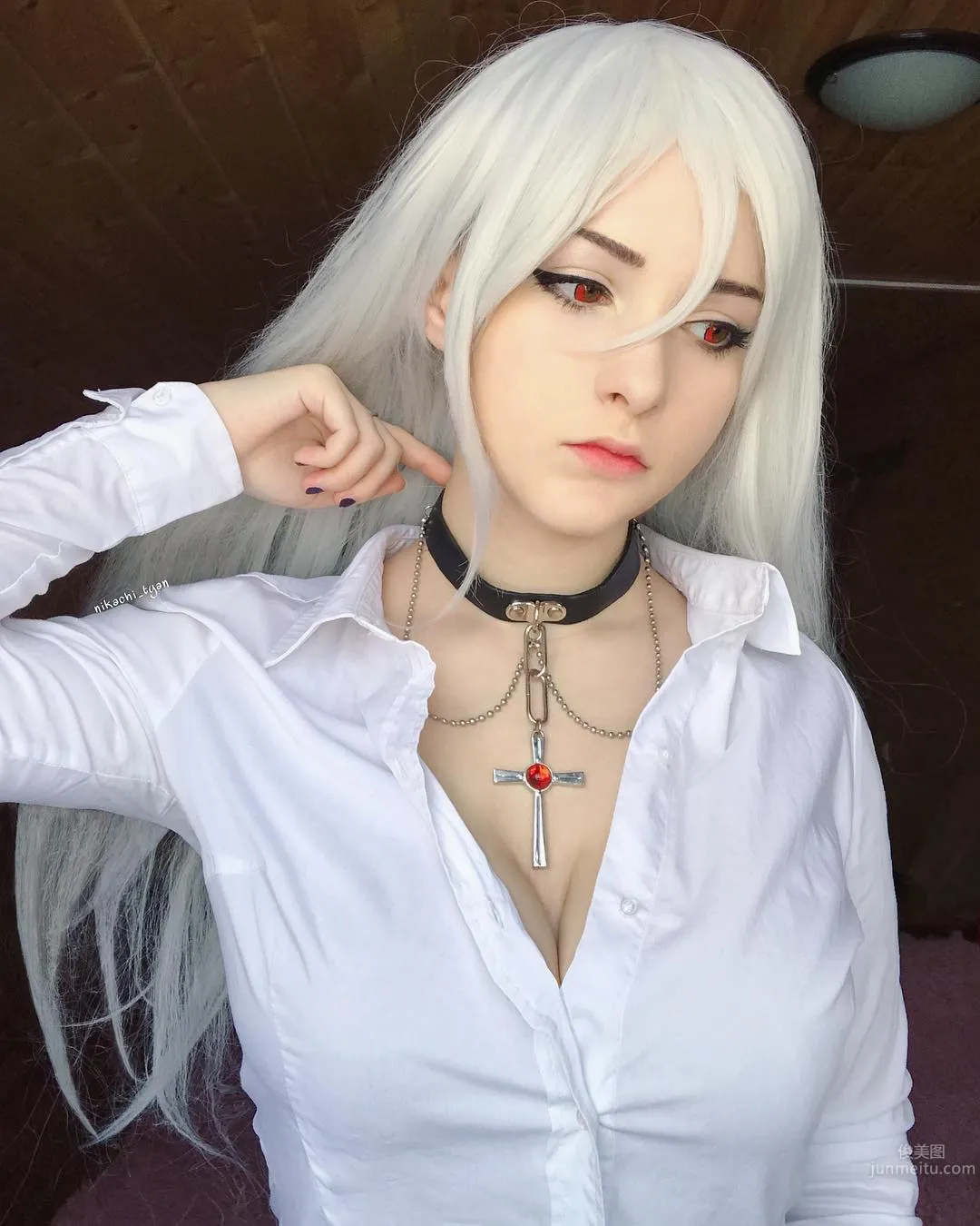 这尺寸真香！俄罗斯萌妹《Nika Kotova》超规Cos_0