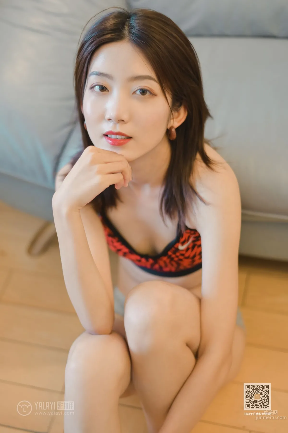 [YALAYI雅拉伊] 2019.10.19 No.434 瑜伽女孩 紋紋 31
