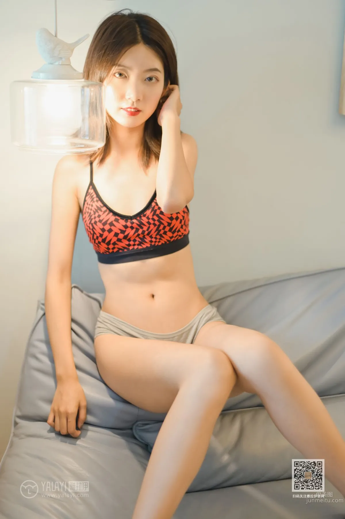 [YALAYI雅拉伊] 2019.10.19 No.434 瑜伽女孩 紋紋 26