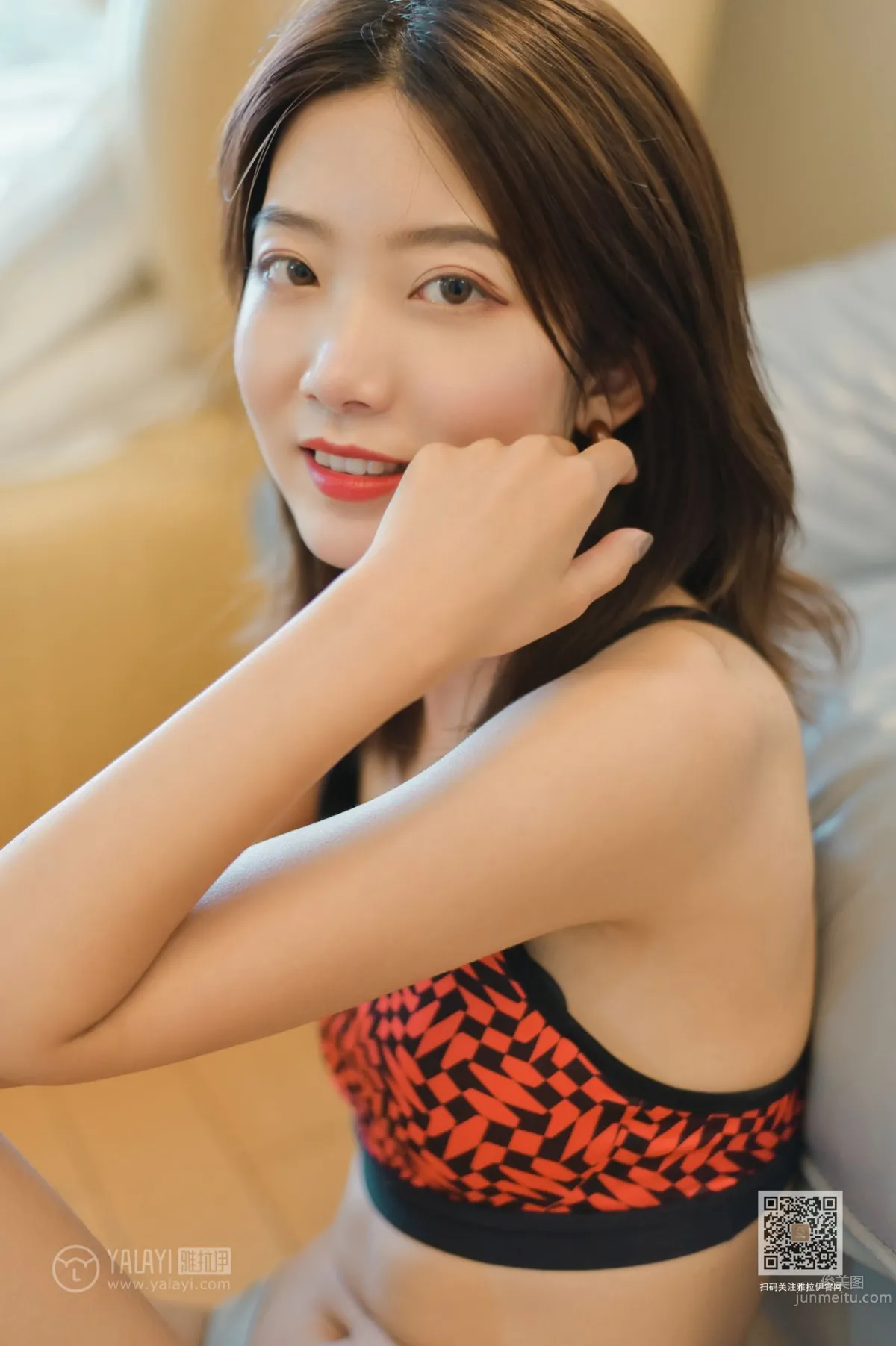 [YALAYI雅拉伊] 2019.10.19 No.434 瑜伽女孩 紋紋 35