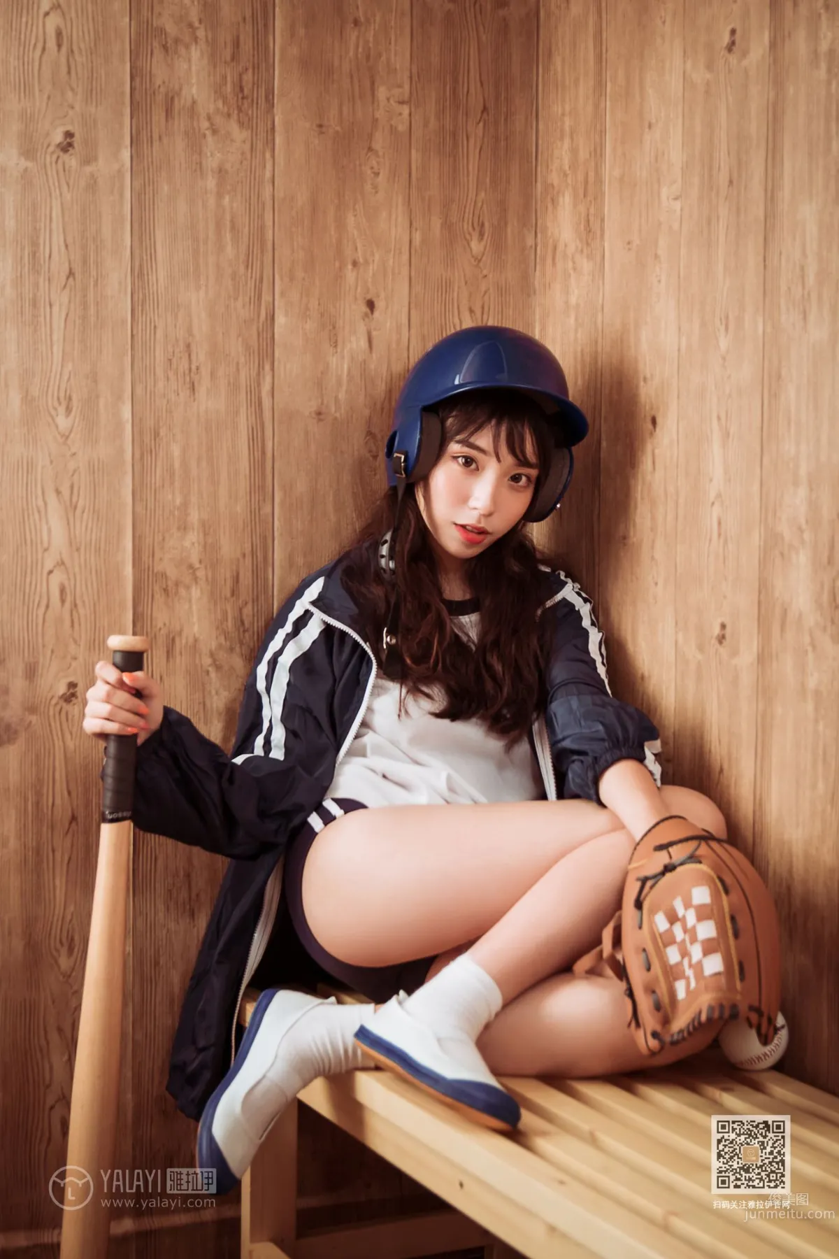 [YALAYI雅拉伊] 2019.09.21 No.407 美女棒球手 阿橙 8