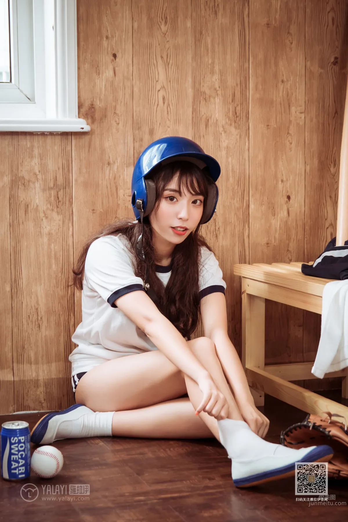 [YALAYI雅拉伊] 2019.09.21 No.407 美女棒球手 阿橙 21