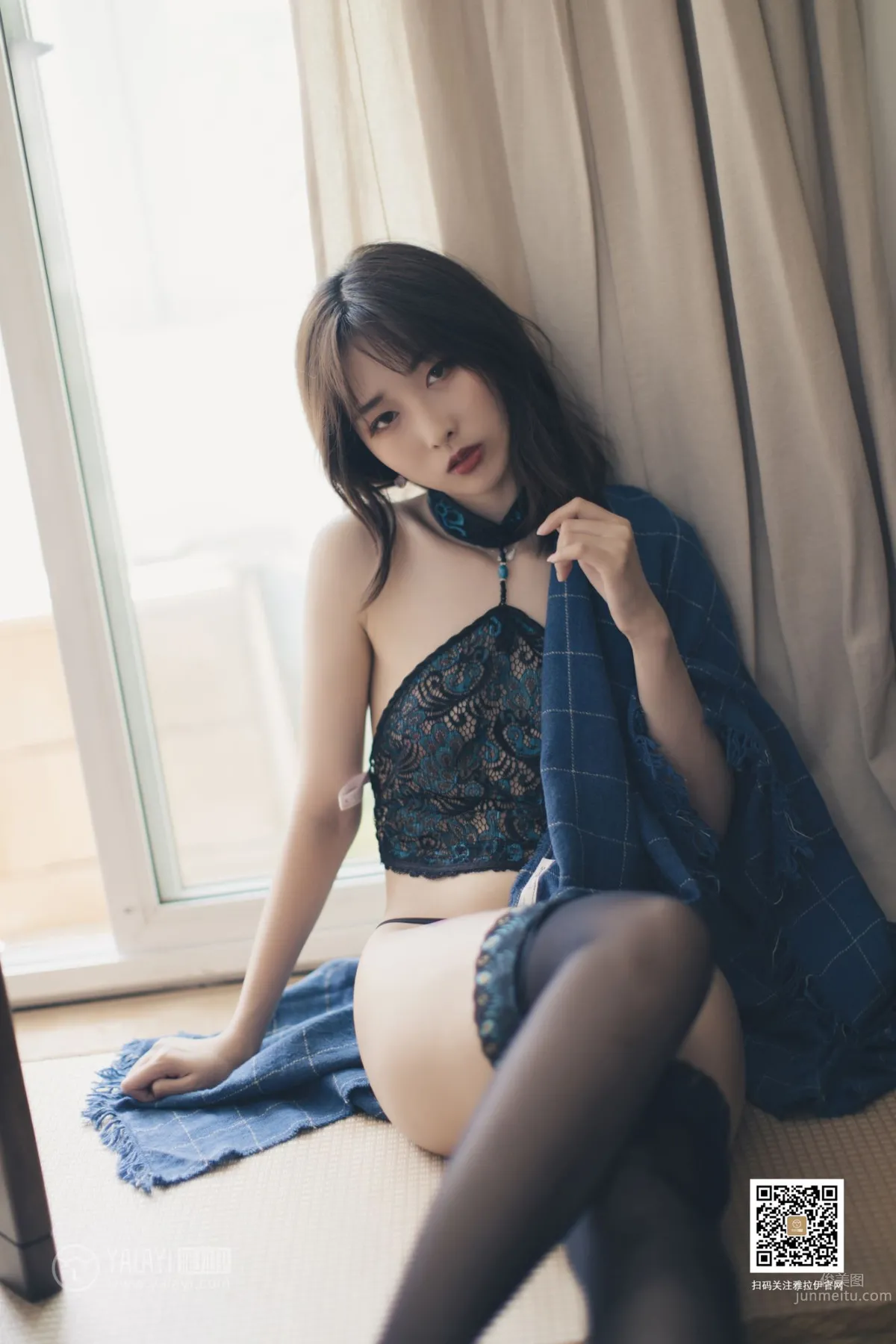 [YALAYI雅拉伊] 2019.09.07 No.393 絲情襪意 佳佳 29