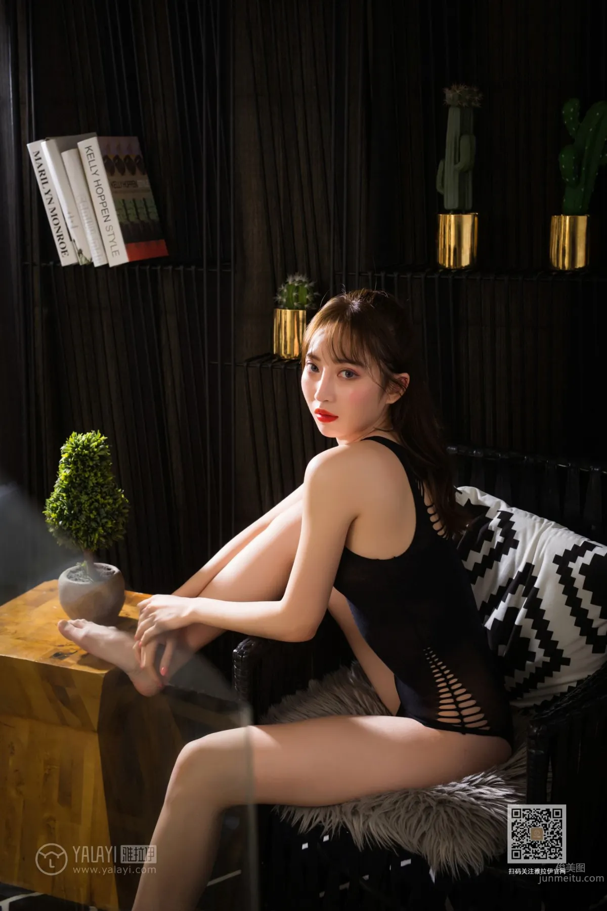 [YALAYI雅拉伊] 2019.09.14 No.405 精緻的名媛 白雪 8