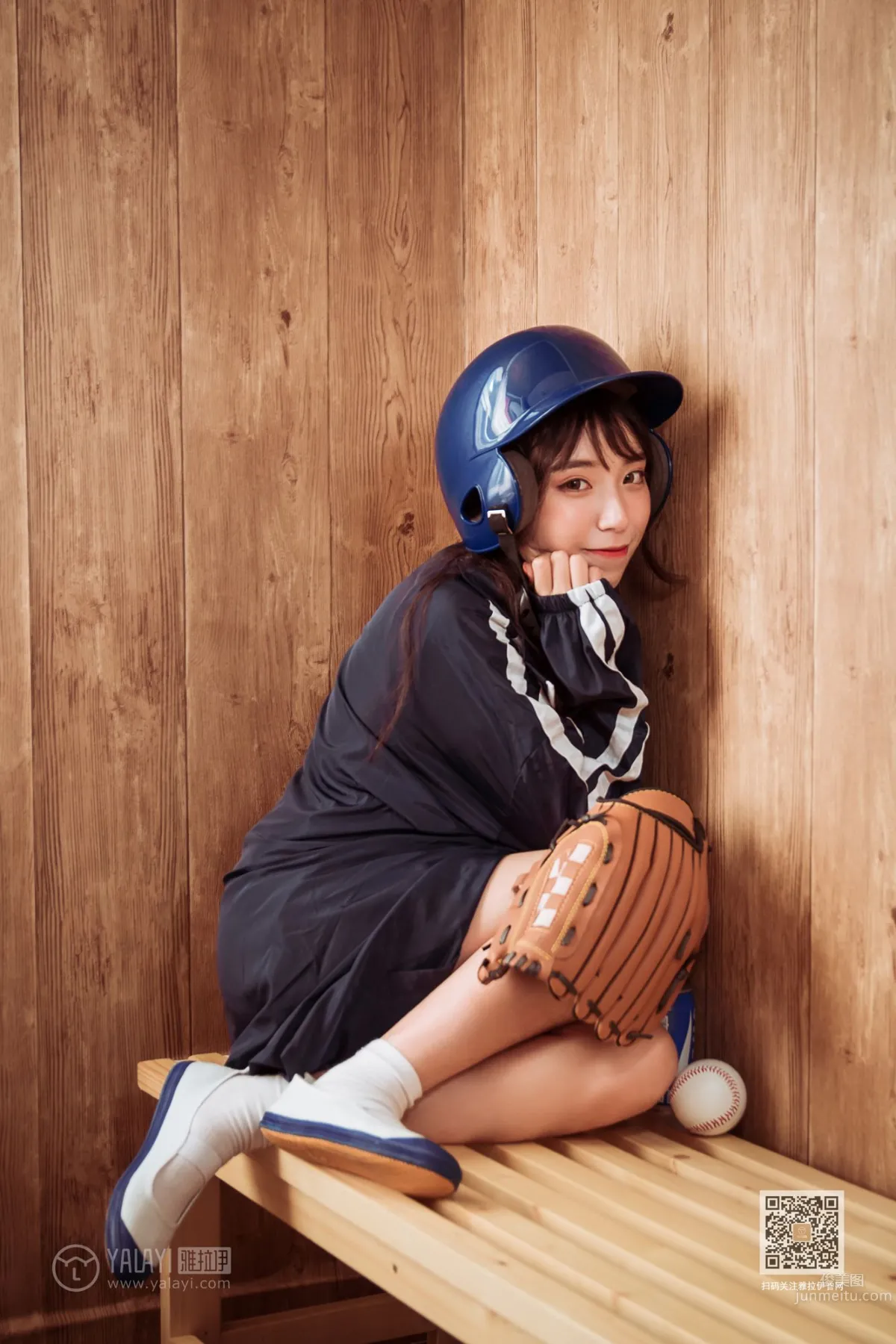 [YALAYI雅拉伊] 2019.09.21 No.407 美女棒球手 阿橙 7