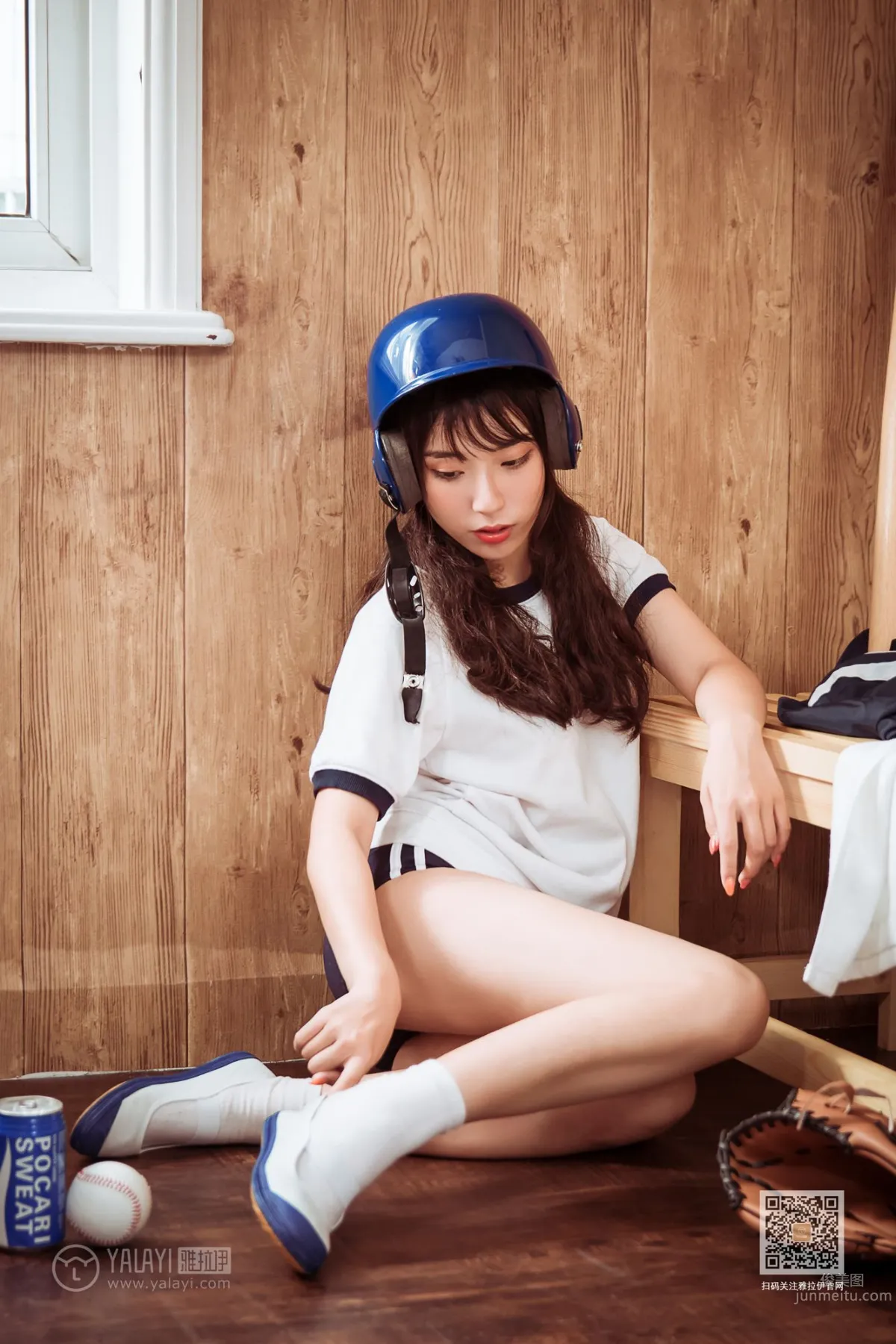 [YALAYI雅拉伊] 2019.09.21 No.407 美女棒球手 阿橙 23
