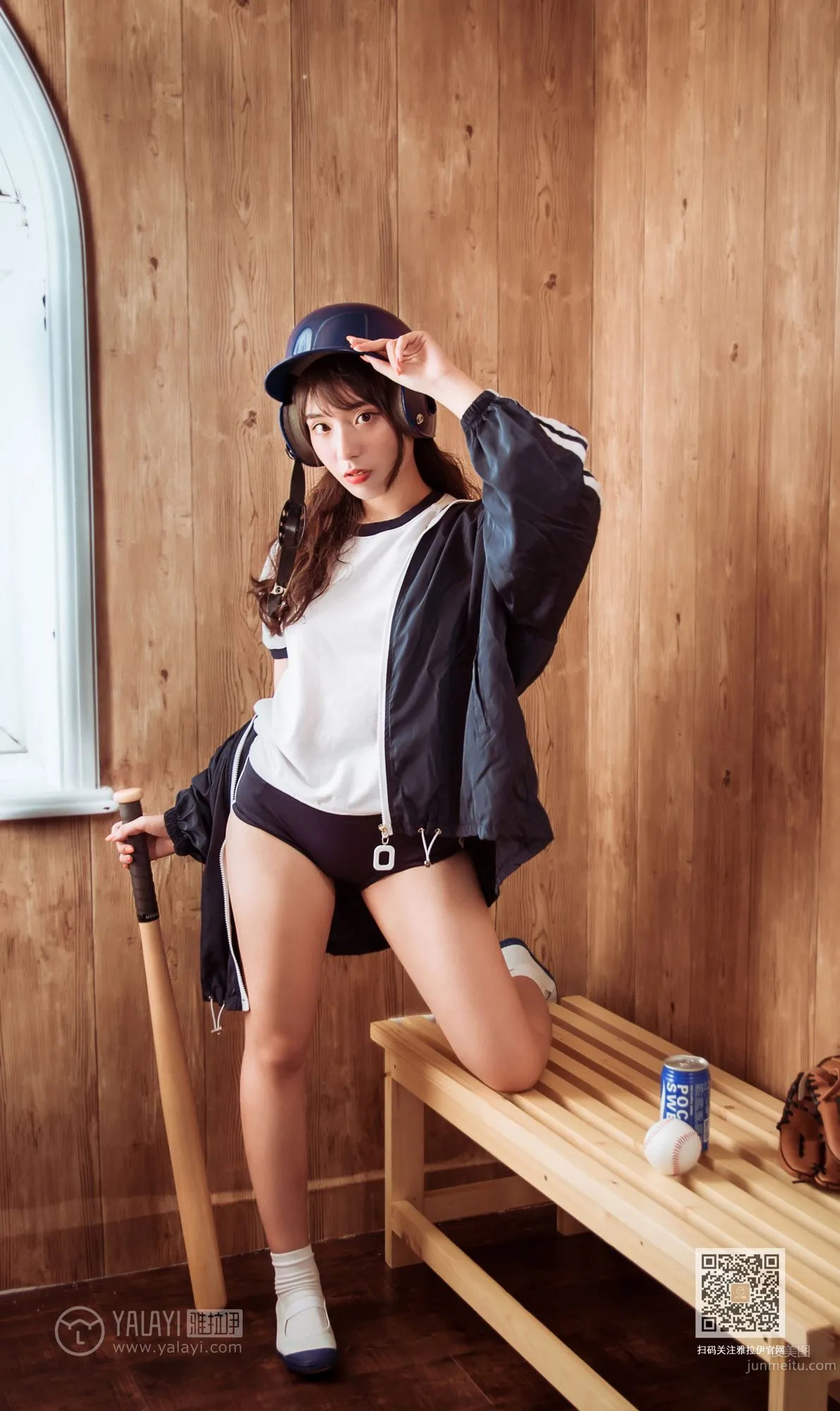 [YALAYI雅拉伊] 2019.09.21 No.407 美女棒球手 阿橙 13