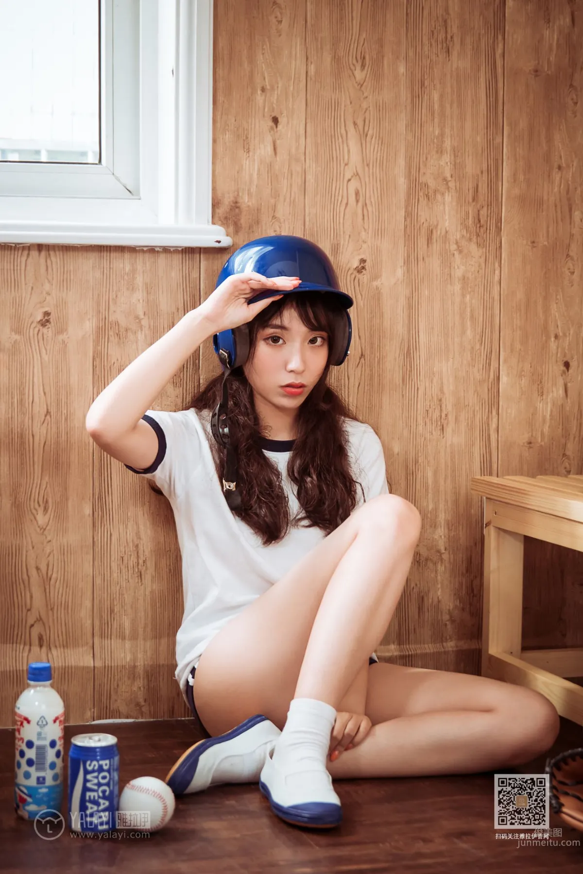 [YALAYI雅拉伊] 2019.09.21 No.407 美女棒球手 阿橙 24