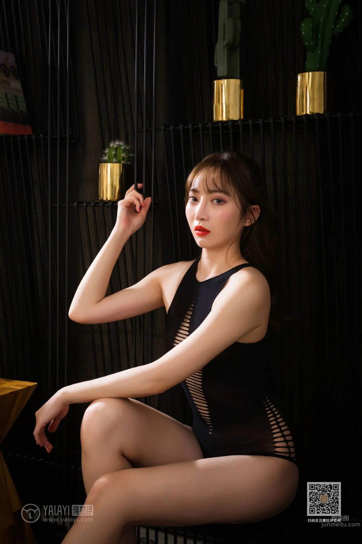 [YALAYI雅拉伊] 2019.09.14 No.405 精緻的名媛 白雪 22