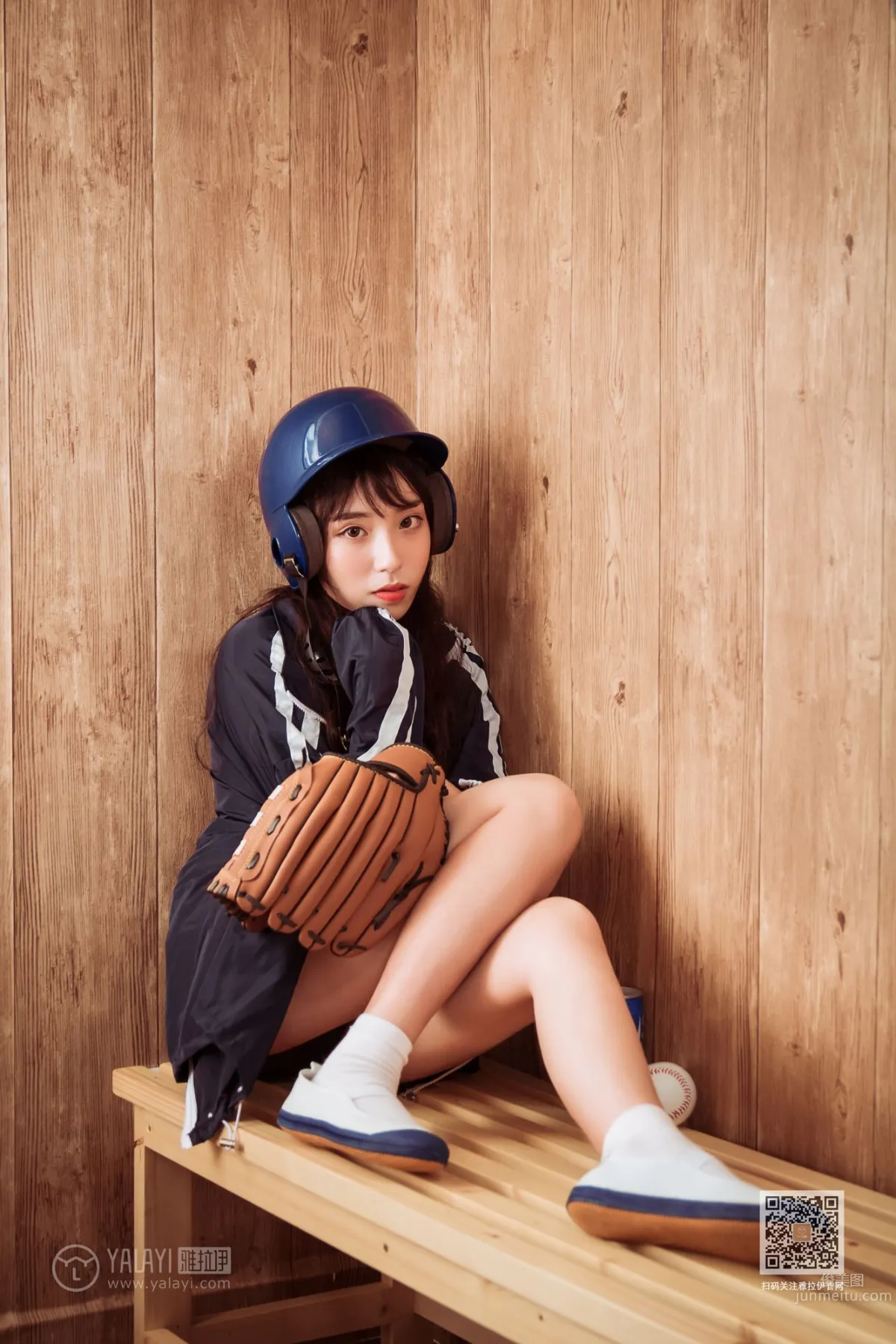 [YALAYI雅拉伊] 2019.09.21 No.407 美女棒球手 阿橙 6
