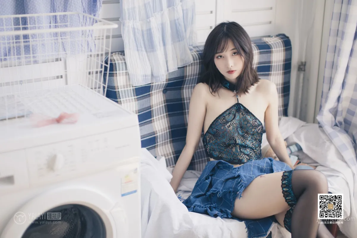 [YALAYI雅拉伊] 2019.09.07 No.393 絲情襪意 佳佳 7