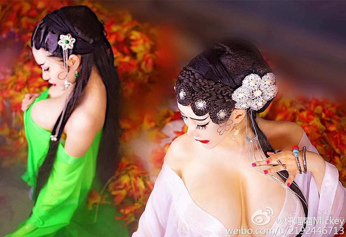 許喵喵Mickey-胸比臉還大的美女私房照 7