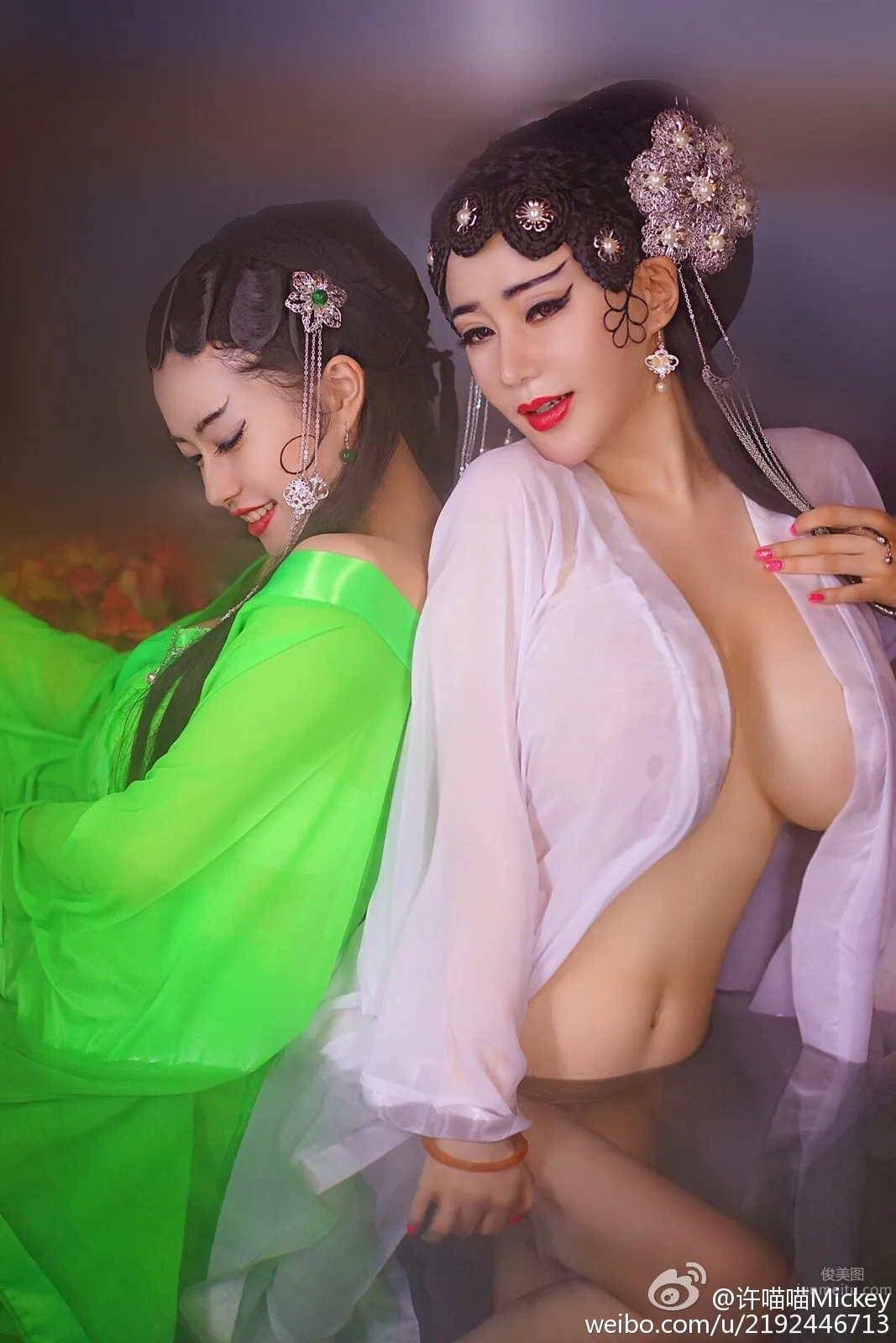 許喵喵Mickey-胸比臉還大的美女私房照 8