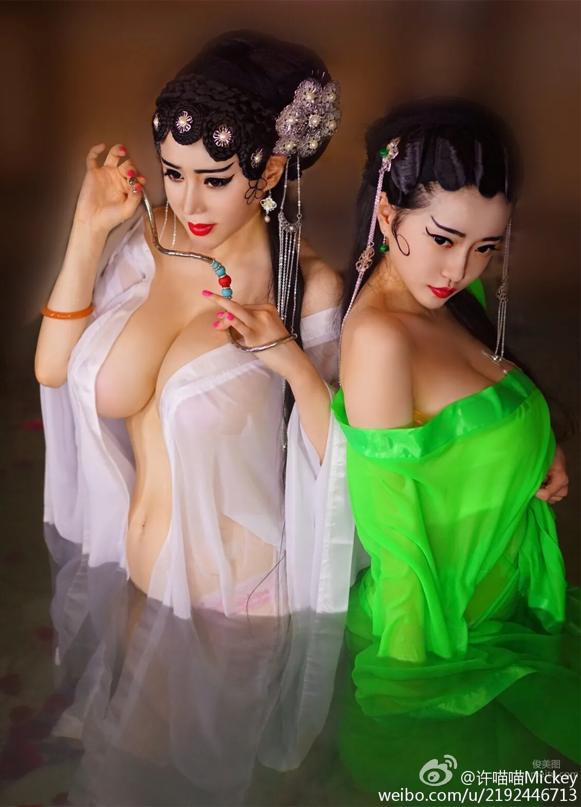 許喵喵Mickey-胸比臉還大的美女私房照 10