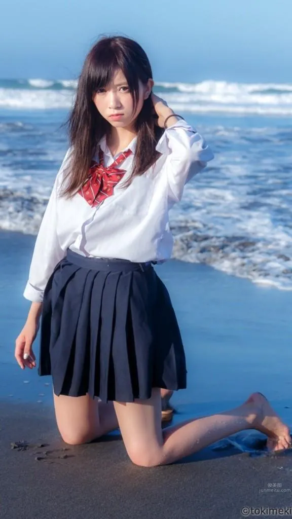 楠ろあ-[甜美天然呆]的制服高校妹 6