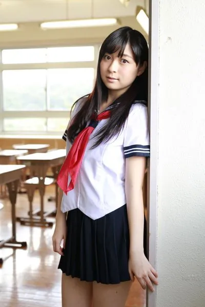 小鮒莉紗-黑發美少女物語 32
