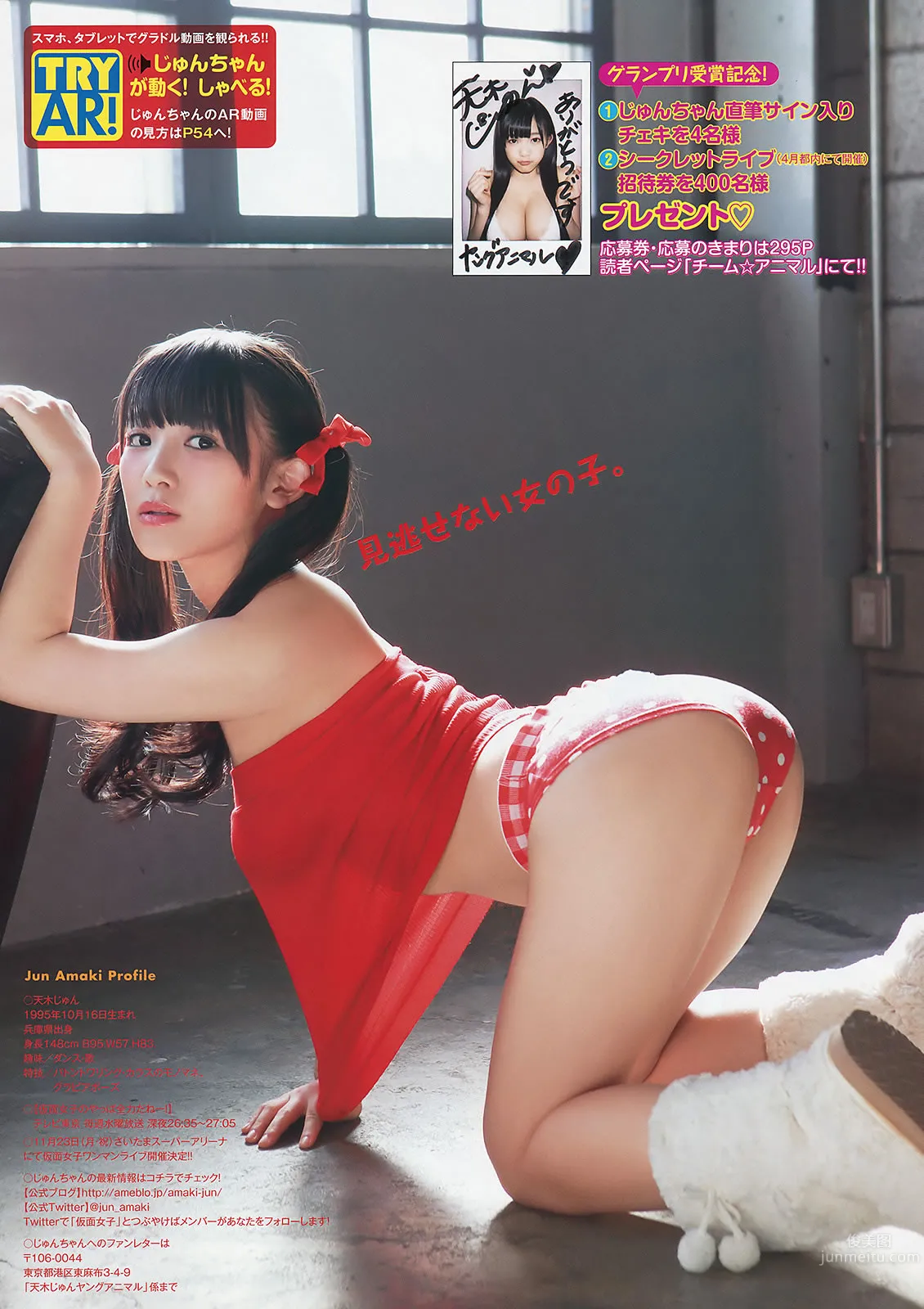 [Young Animal] 2015 No.05 06 (天木じゅん 金子栞) 岸明日香 中野佑美 [30P] 18