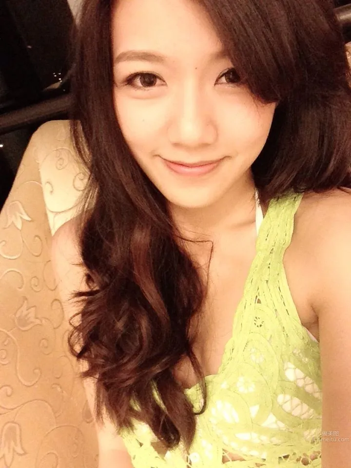 周巧韻-長發飄逸 妩媚朦胧美自拍照 10