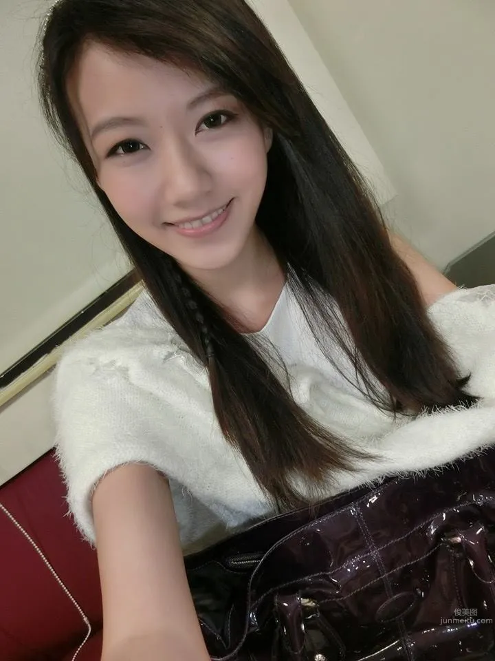 周巧韻-長發飄逸 妩媚朦胧美自拍照 12