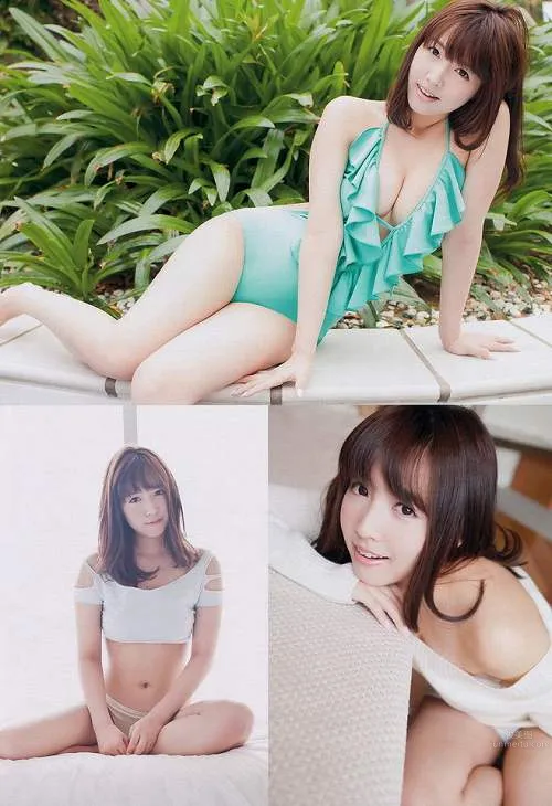 三上悠亚(鬼頭桃菜)- 下海前的写真流出版_1