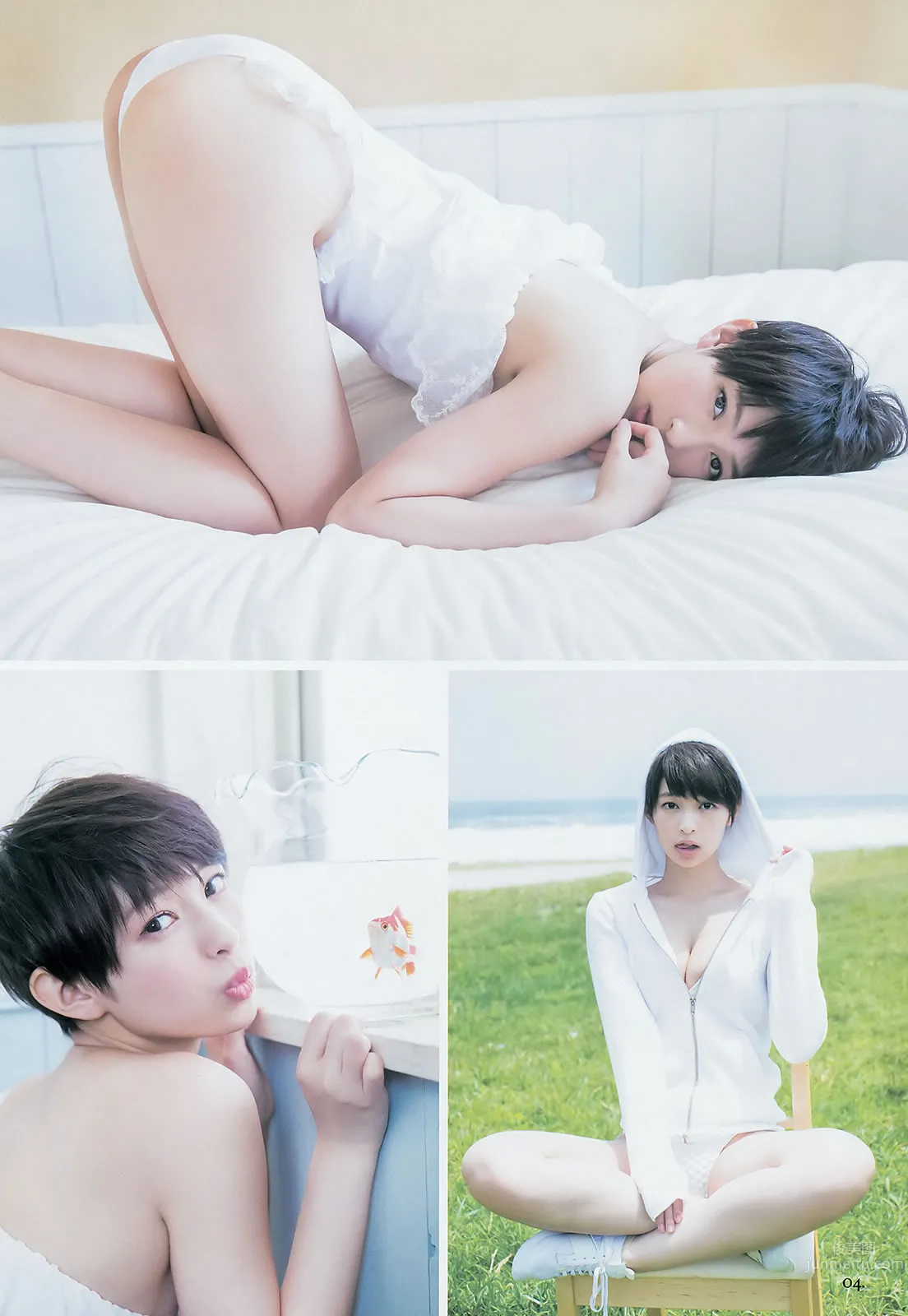 [Weekly Young Jump] 2014 No.28 29 川栄李奈 橋本真帆 高嶋菜七 日南響子 荒井萌 9