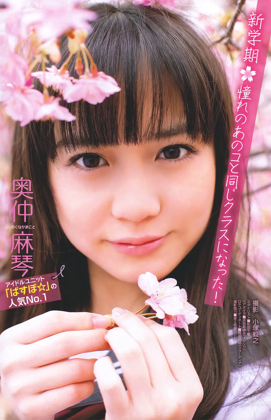 [Young Magazine] 2011 No.19 矶山さやか 奧仲麻琴 山本梓 小池唯 9