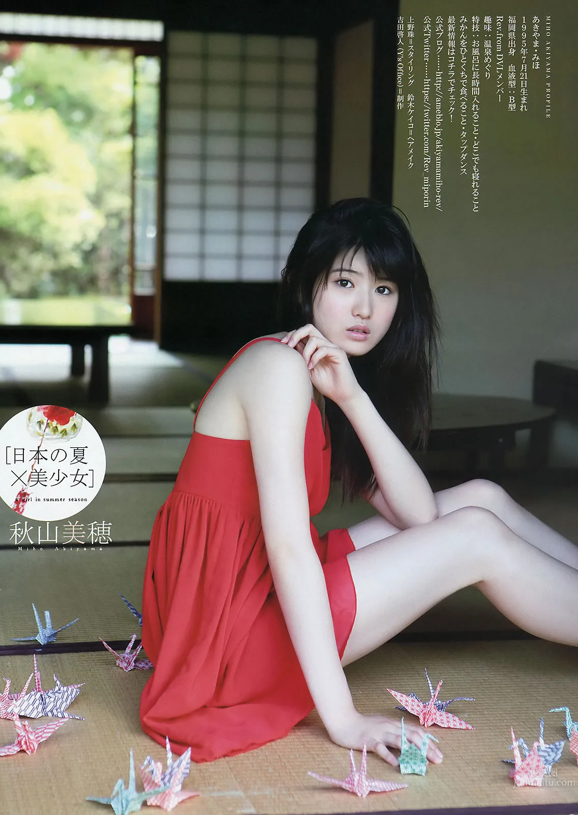 [Young Animal] 2014 No.15 16 橋本環奈 秋山美穂 松井珠理奈 二村春香 竹内舞 古畑奈和 松村香織 28