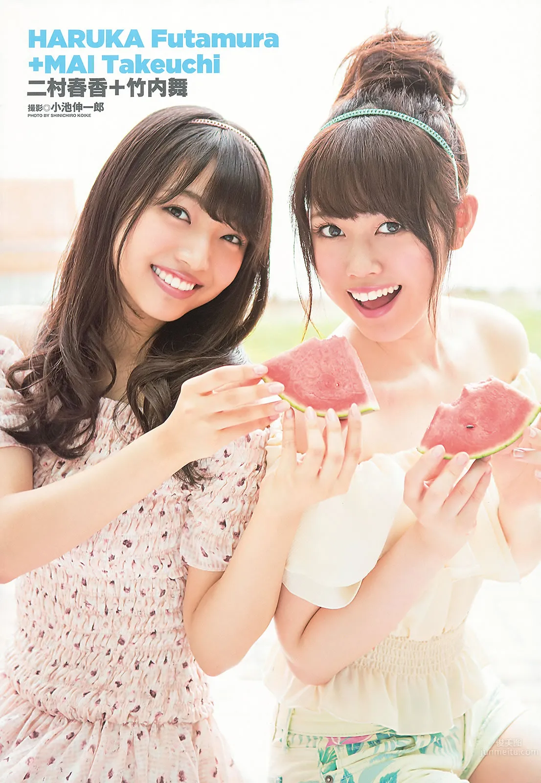 [Young Animal] 2014 No.15 16 橋本環奈 秋山美穂 松井珠理奈 二村春香 竹内舞 古畑奈和 松村香織 41
