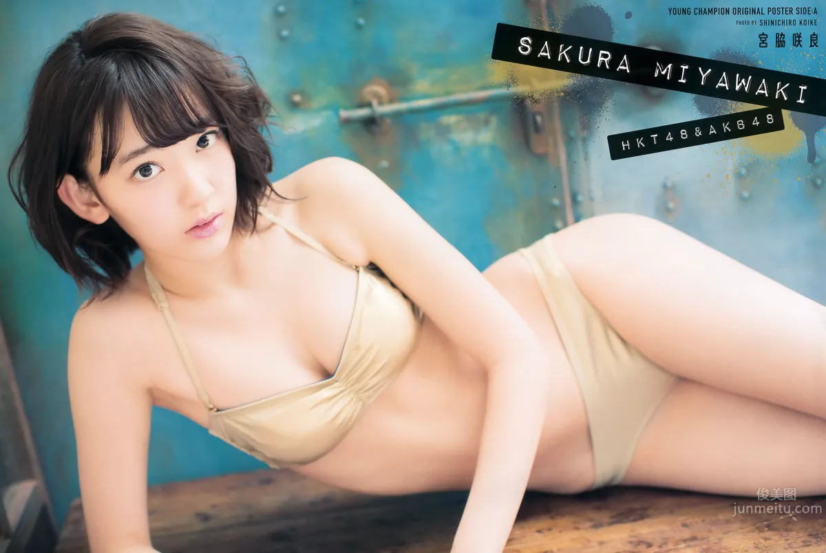 [Young Champion] 2015 No.10 11 三轮晴香 叶月 和泉美沙希 为近あんな 宫脇咲良 天木じゅん_2