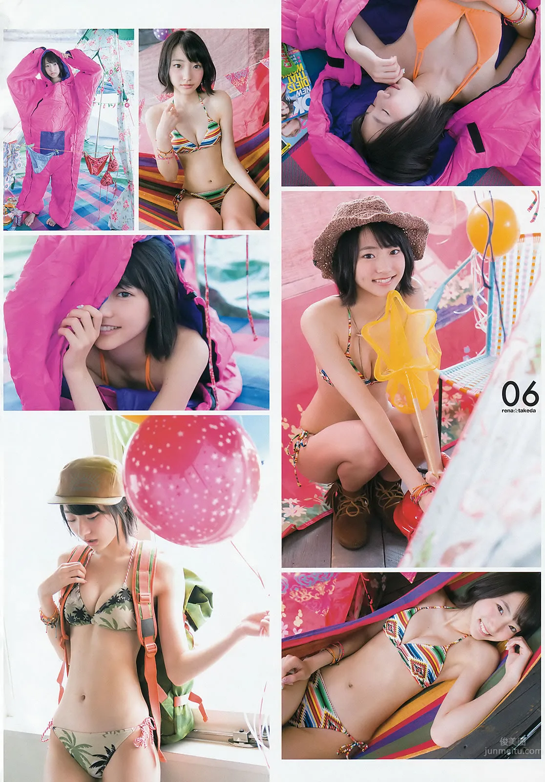 [Weekly Young Jump] 2015 No.25 26 武田玲奈 梅本靜香 禦伽ねこむ 指原莉乃 石川戀 松岡菜摘 13