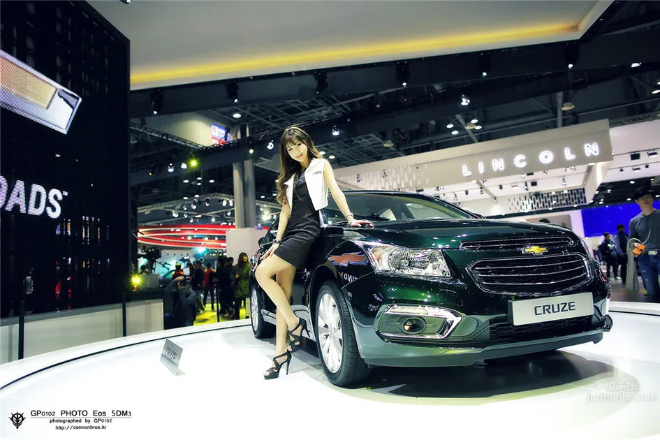 2015韓國車展 靓麗車模趙曹晁 44