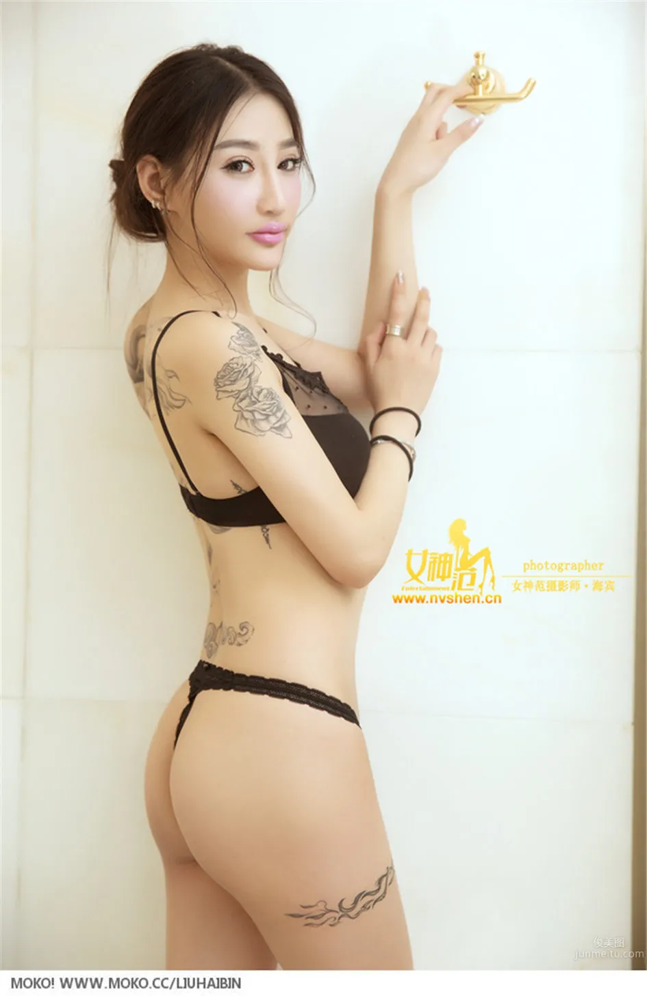 王淩宇- 浴室美女極品美臀誘惑圖片 66