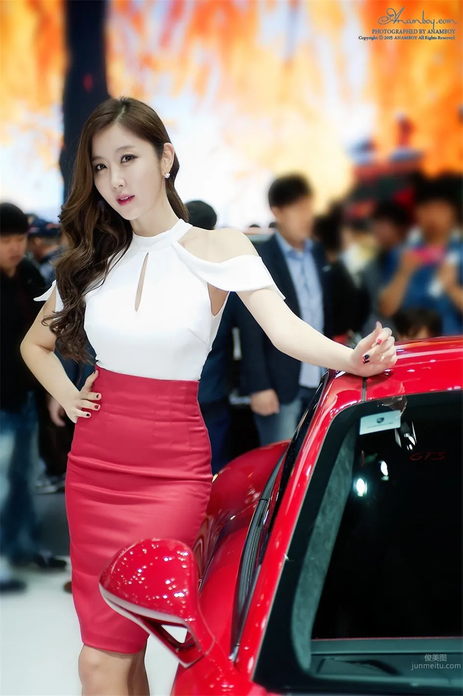 性感美女崔星雅2015韓國國際車展圖片 24