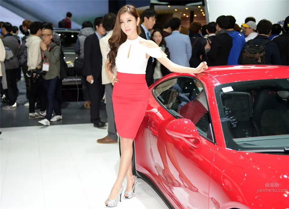 性感美女崔星雅2015韓國國際車展圖片 17