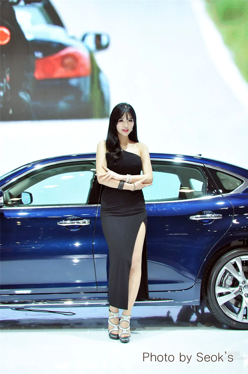 2015韓國國際車展氣質美女崔星河 64