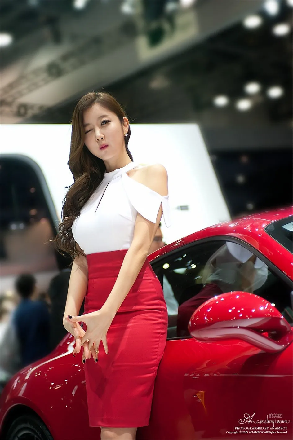 性感美女崔星雅2015韓國國際車展圖片 19