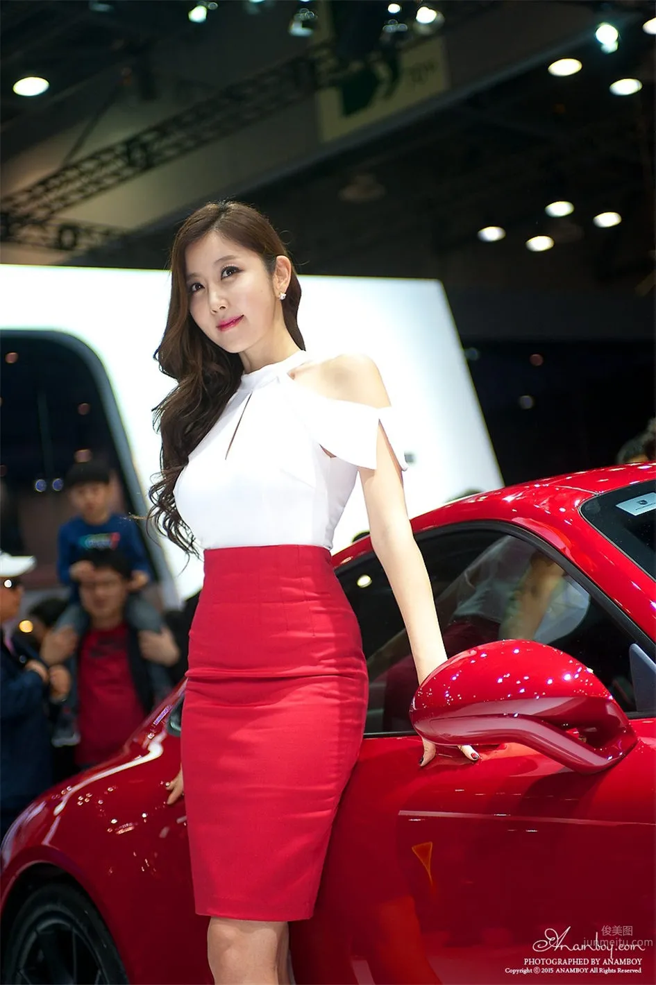 性感美女崔星雅2015韓國國際車展圖片 32
