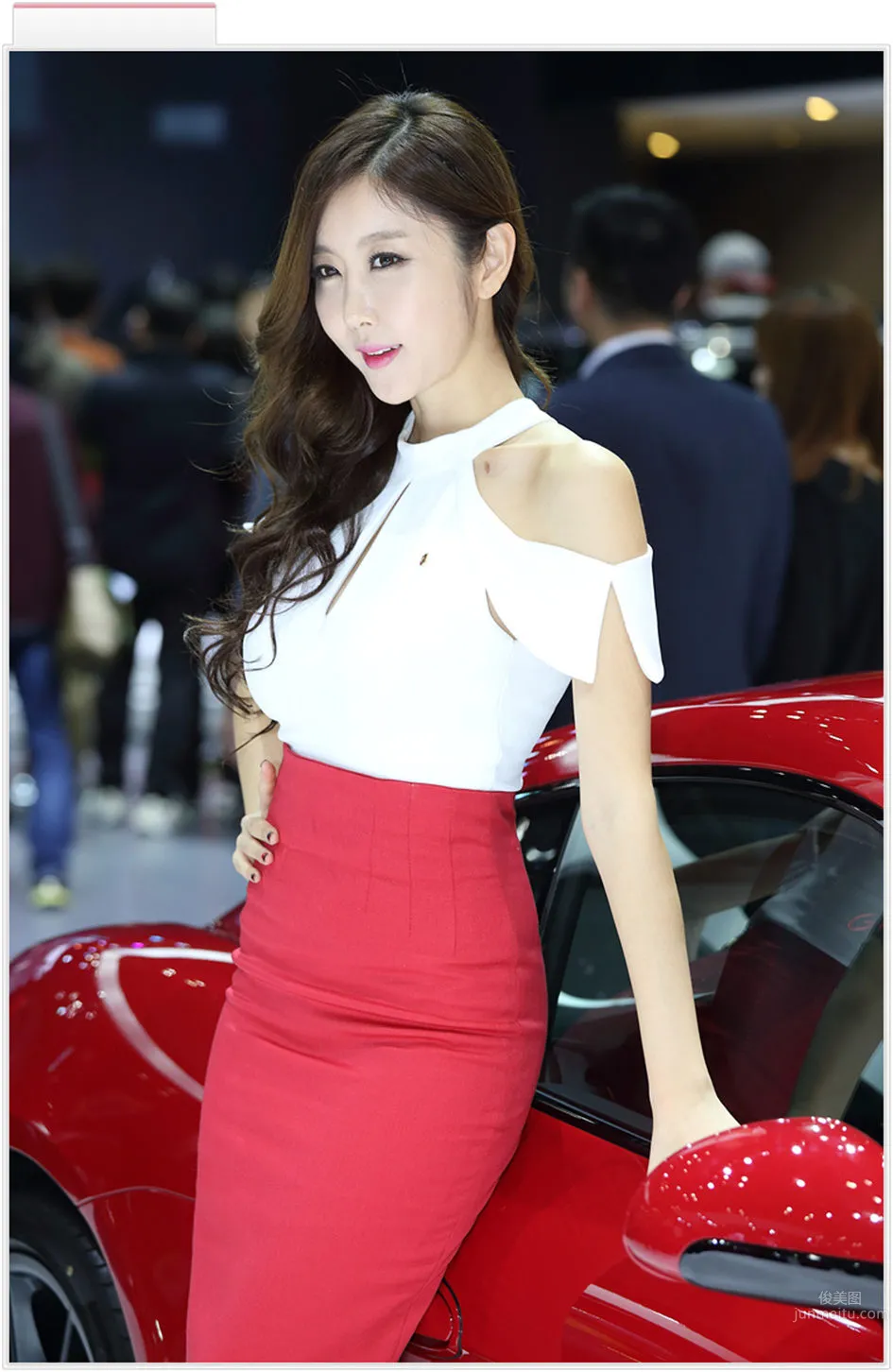 性感美女崔星雅2015韓國國際車展圖片 34
